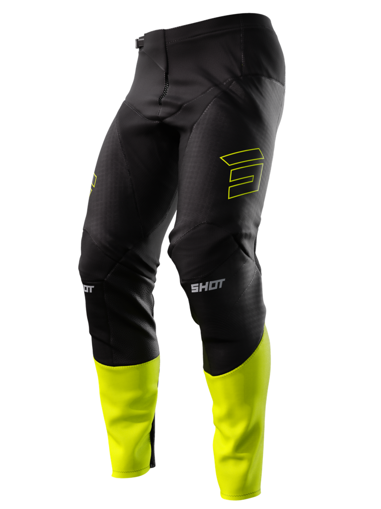 SHOT PANTALON CONTACT PATROL BLACK NEON YELLOW