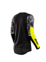 SHOT REMERA CONTACT PATROL BLACK NEON YELLOW