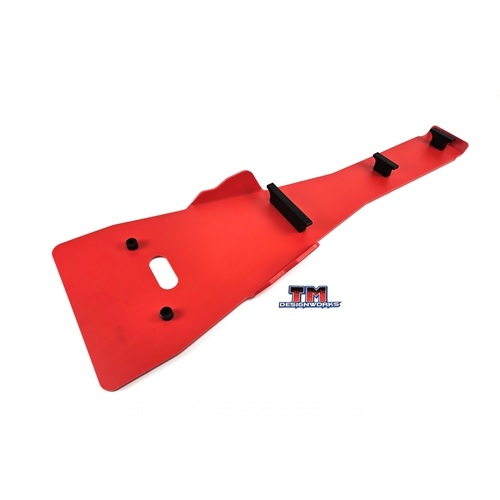 CUBRE CARTER TM DESIGN TRX 450 RED