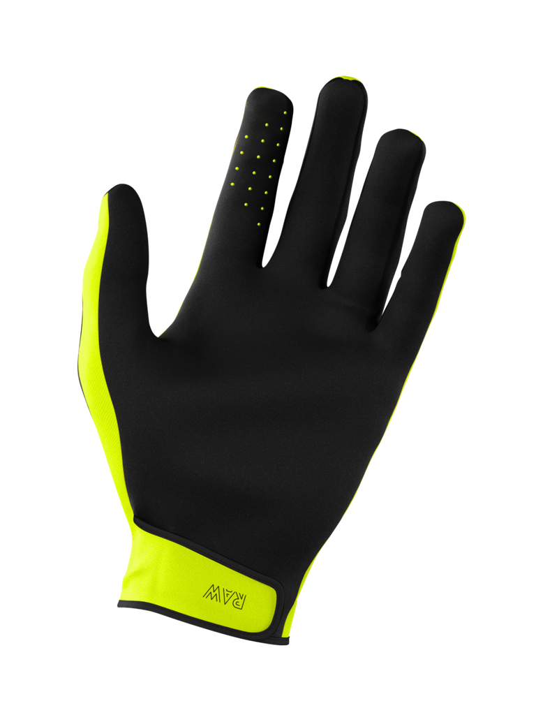 GUANTES RAW NEON YELLOW