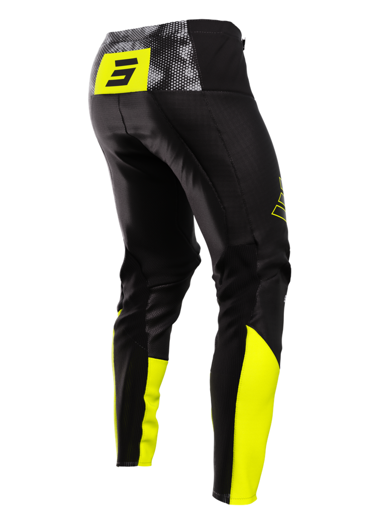 SHOT PANTALON CONTACT PATROL BLACK NEON YELLOW