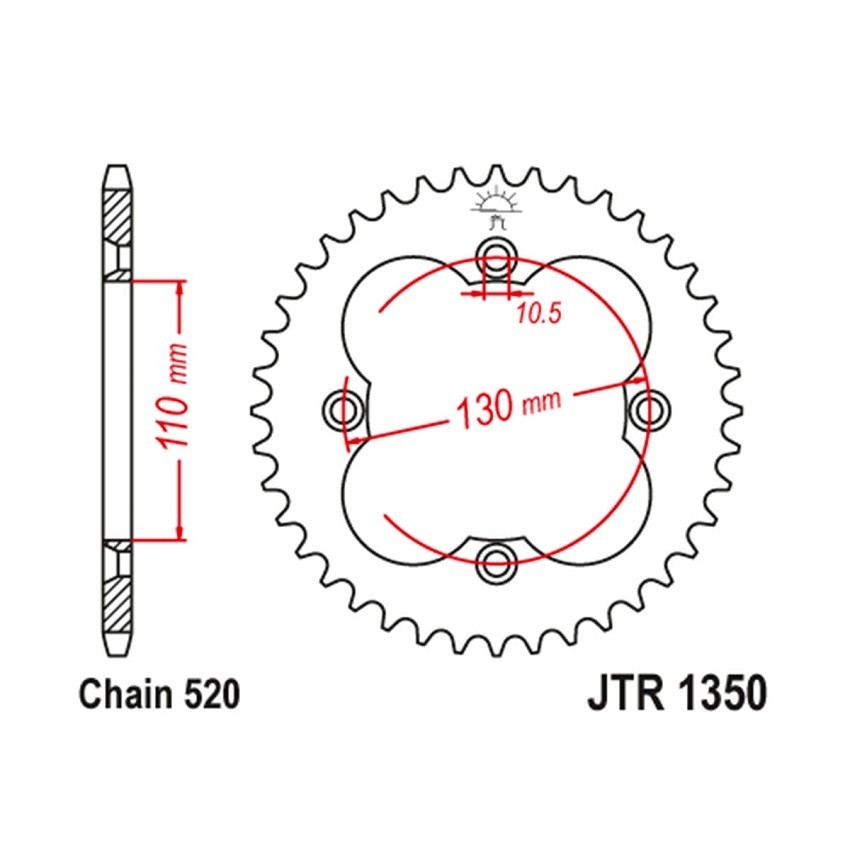 CORONA 38 D JT TRX 250/300/400/450