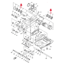 YFZ 450F 08 /RAPTOR 700 06/12 RULEMAN TRASERO P/CARRIER EXTERIOR