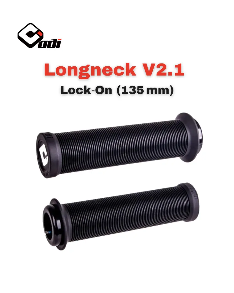 JGO. PUÑOS ODI LONGNECK V2.1 LOCK-ON GRIPS (BLACK) (3).webp