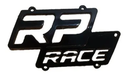 RP RACE EMBLEMA ALUMINIO NEGRA PARA SILENCIADOR