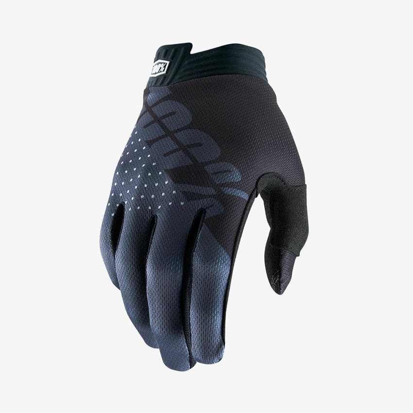 GUANTES 100% iTRACK BLACK CHARCOAL M