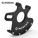 NiceCNC Soporte y Cubre Disco Trasero Raptor 700 2006 - 2014