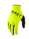 SHOT GUANTES RAW NEON YELLOW