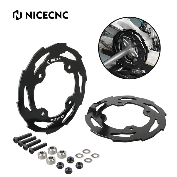 NiceCNC CUBRE CORONA Y GUIA CADENA YFZ450R /F RAPTOR 250/350/700