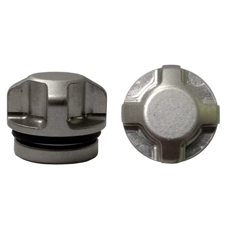 *AMORTIGUADOR FOX TAPITAS DE VALVULA PLATEADAS