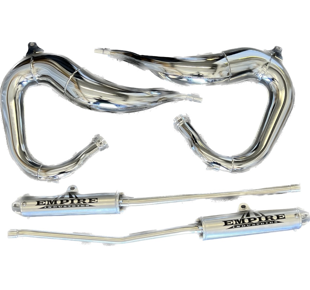 *Empire Industries Yamaha Banshee Full Exhaust System Brushed
