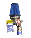 RP RACE YFZ 450R TUBO DE ADMISIÓN ACERO INOX. COMPLETO (INCLUYE FILTRO DE AIRE)