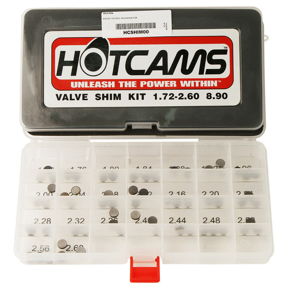 *Set pastillas de valvula 8.9mm HOTCAMS para off road ktm cross