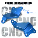 *NiceCNC KIT SOPORTES MOTOR RAPTOR 700