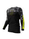 *SHOT REMERA CONTACT PATROL BLACK NEON YELLOW