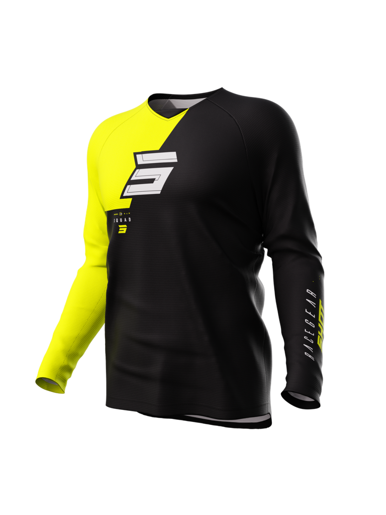 *SHOT REMERA RAW SQUAD NEON YELLOW