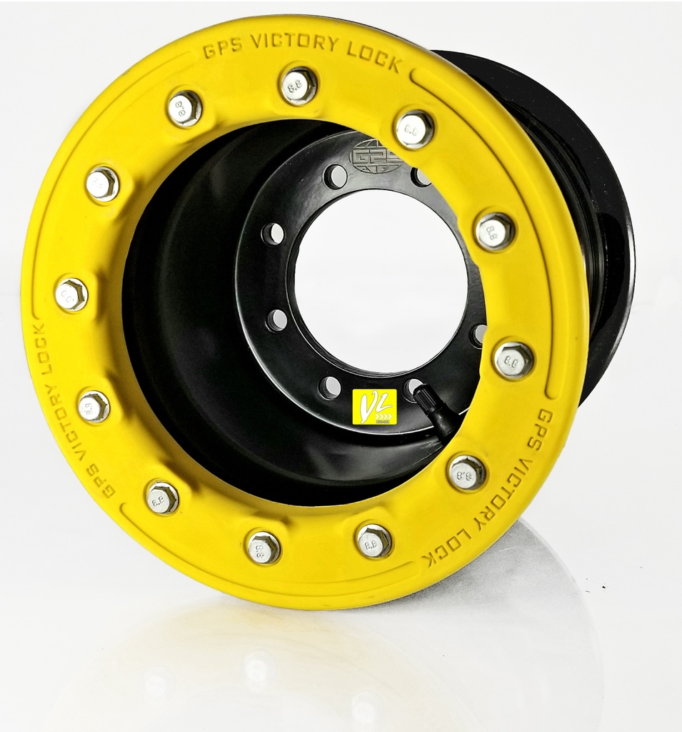 *LLANTA REAR 08"x08" 3+5 MULTIC. (C/ARO) CARBONO