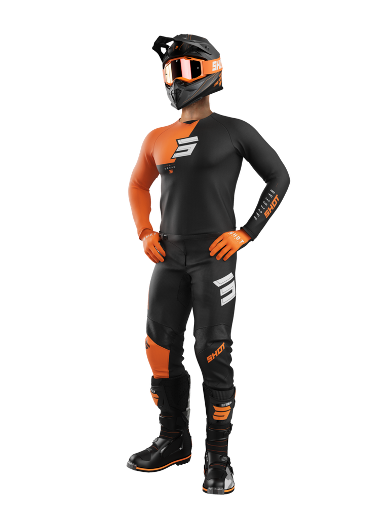 *SHOT CONJUNTO RAW SQUAD ORANGE