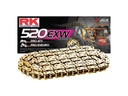 CADENA TRANSMISION RK 520EXWx120GB-CL ATV/RALLY PREMIUM XW-RING DORADA CLIP