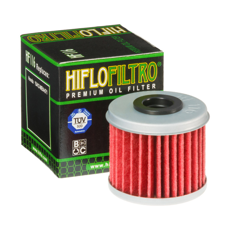FILTRO ACEITE HIFLO 116 HONDA TRX 450 (04/09) / CRF 150-250-450