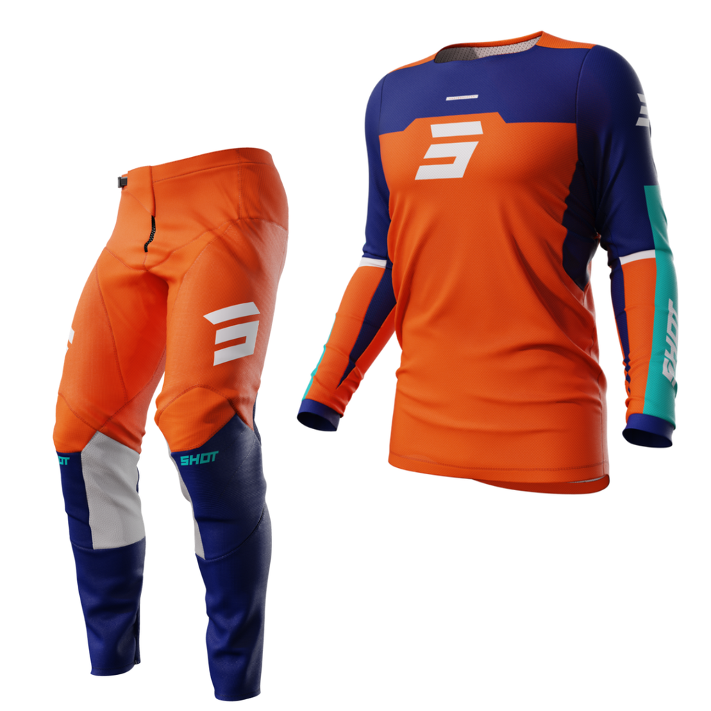 *CONJUNTO SHOT CONTACT IRON ORANGE