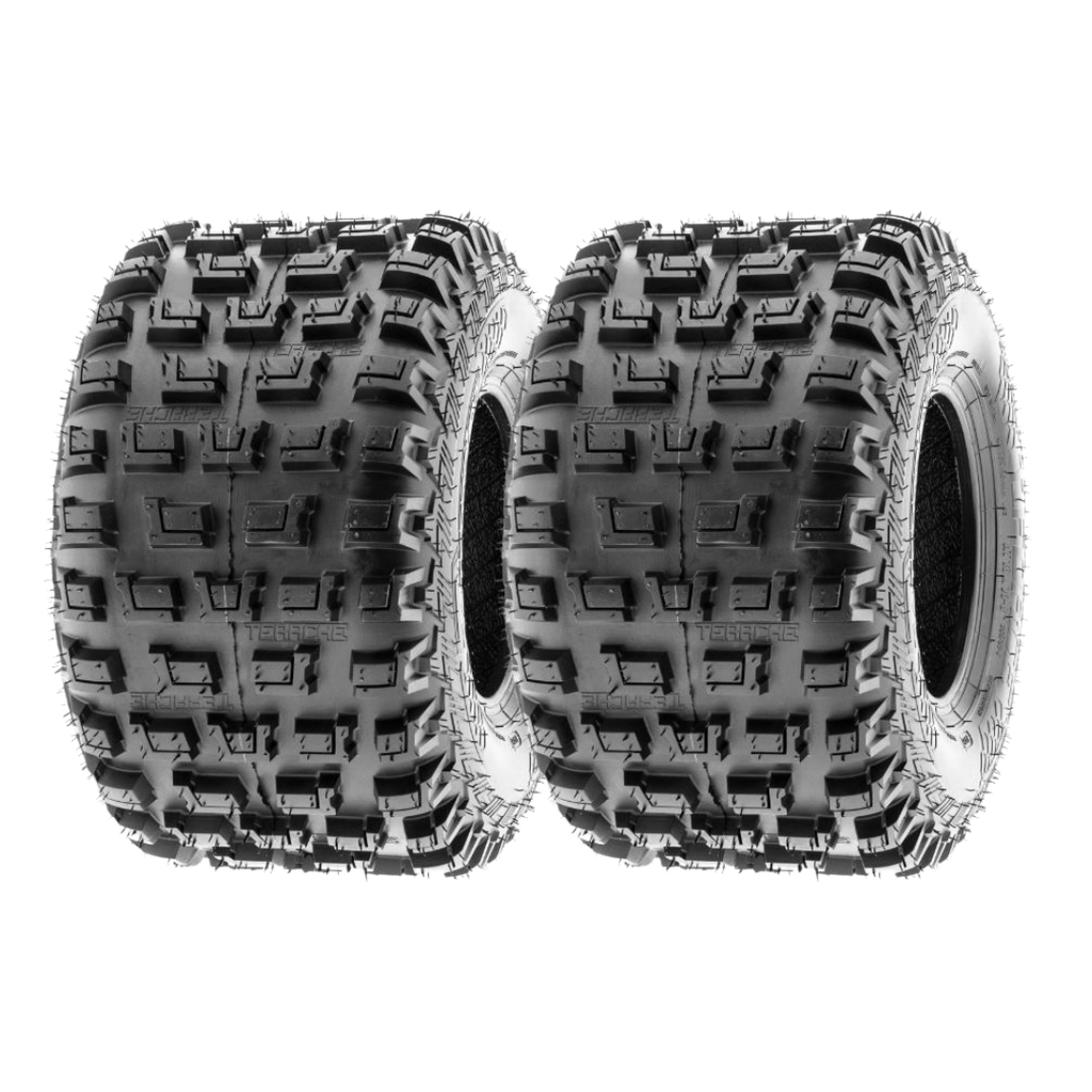 *KIT 2 CUBIERTAS MX REAR 18x10x8 TERACHE 6 T SOFT