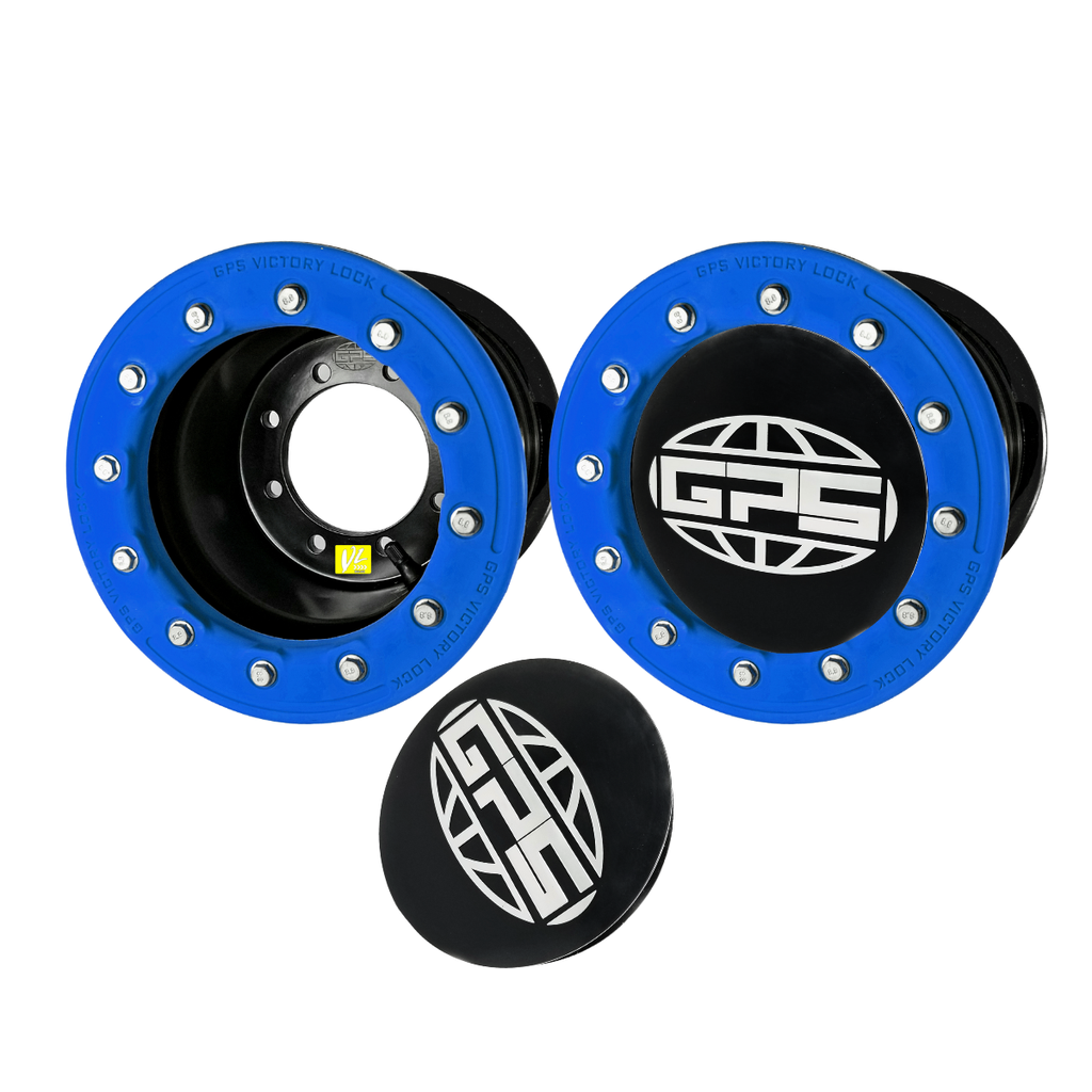 *KIT LLANTAS TRASERAS GPS 08"x08" CP 3+5 MULTICENTRO CON AROS Y TAPAS