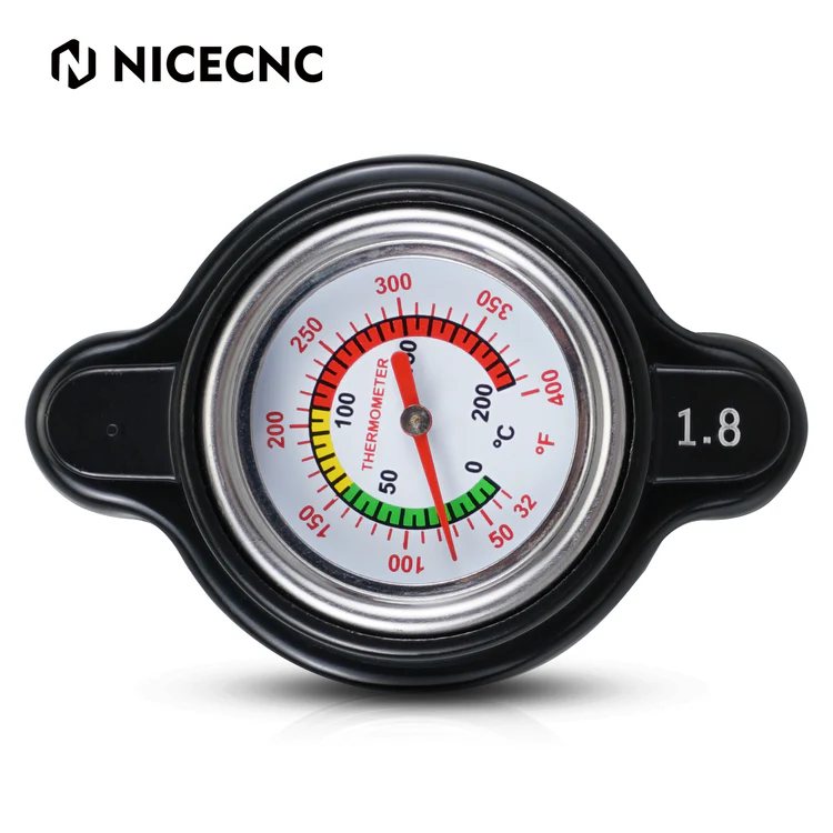 *NiceCNC TAPA RADIADOR C/MEDIDOR YFZ 450R / RAPTOR 700