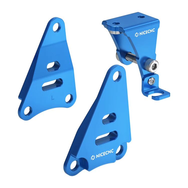 *NiceCNC KIT SOPORTES MOTOR YFZ 450R LINEA NUEVA AZUL