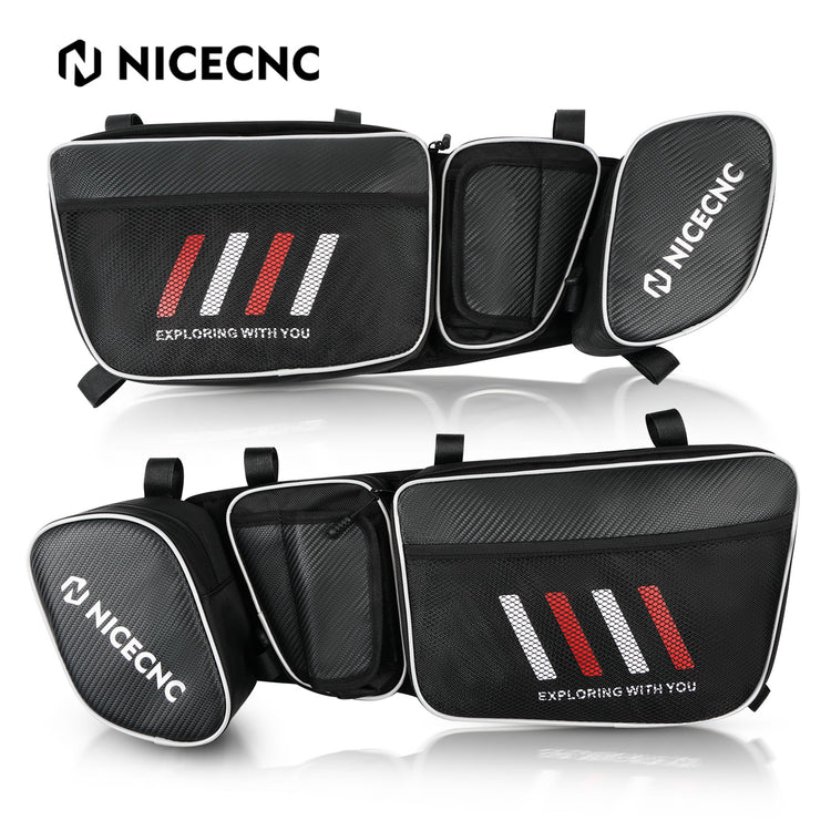 *NiceCNC BOLSOS LATERALES PARA PUERTAS CAN-AM MAVERICK X3 TURBO 2017-2023