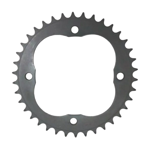 [MB2016.41 PLATA] CORONA SAISOKU 41D ACERO YAMAHA YFZ450R-F / RAPTOR 250 / 350 / 700 (COLOR PLATA)