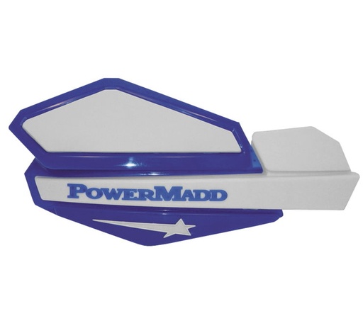 [663998] *CUBRE PUÑOS Powermadd Star Series Blanco/Azul
