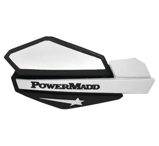 [664048] *CUBRE PUÑOS Powermadd Star Series Blanco/negro