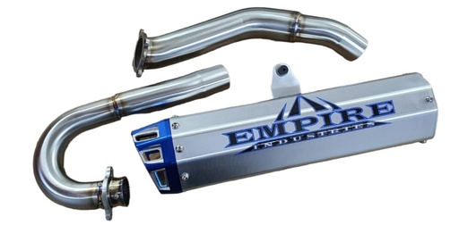 [EMP-YFZ-450-R16-G2-BB-R-BR] EMPIRE ESCAPE COMPLETO REGULAR 16" YFZ 450R BRUSHED / BLUE TIP G2