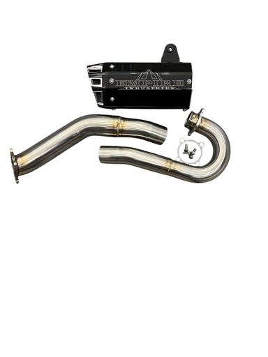 [EMP-YFZ-450-R-G2-BB-S-BK] *EMPIRE ESCAPE COMPLETO YFZ450R SHORTY 8" ALL BLACK G2