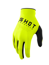 SHOT GUANTES RAW NEON YELLOW