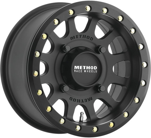 *LLANTA 14×7 METHOD MATTE BLACK CON PRENSA TALON UTV