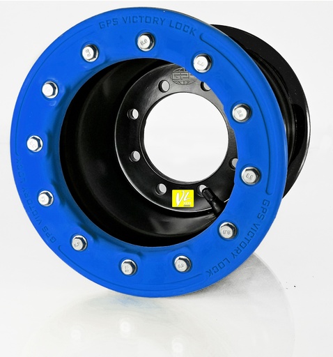 *LLANTA REAR 08"x08" 3+5 MULTIC. (C/ARO) CARBONO