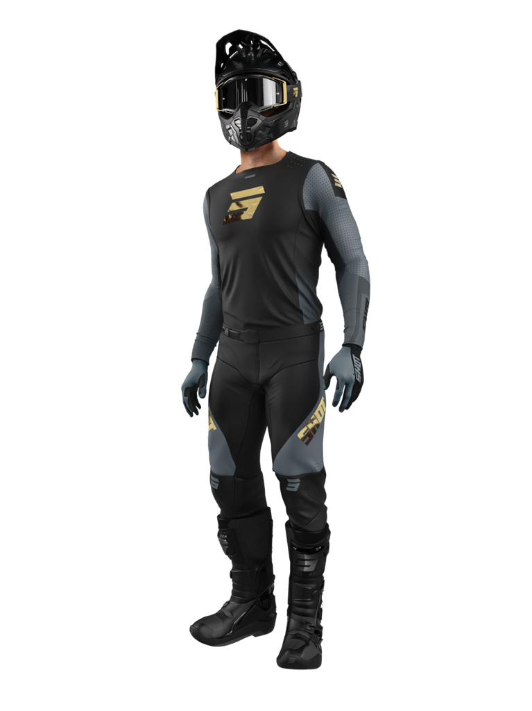 **SHOT CONJUNTO AEROLITE HONOR BLACK GOLD M/34