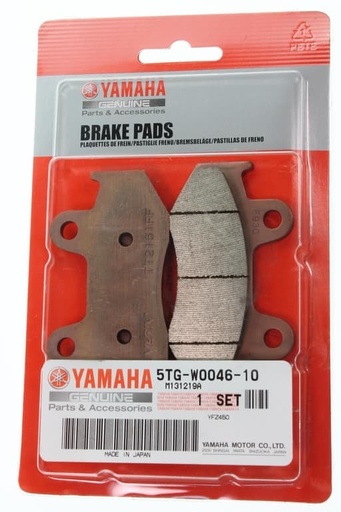 [5TGW00461000] *YFZ 450R/F / RAPTOR 700 2013/2025 PASTILLAS FRENO TRASERAS