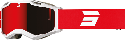 [A09-29A1-C10] *ANTIPARRAS SHOT IRIS 2.0 TECH WHITE RED GLOSSY