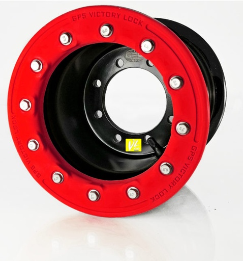 *LLANTA REAR 09"x08" 3+5 MULTIC. (C/ARO) CARBONO