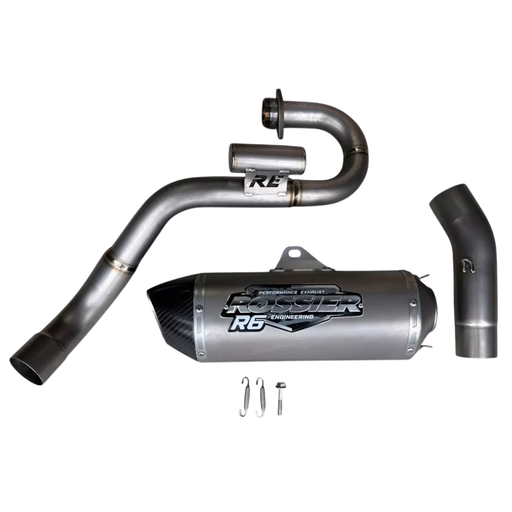 [RR_1] *ROSSIER ESCAPE COMPLETO SHORTY DE 12" YFZ 450R FULL TITANIUMUM