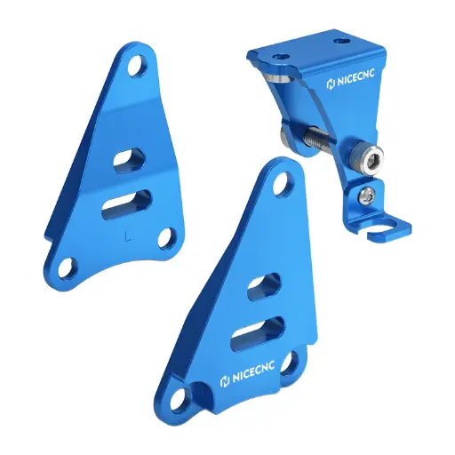 [31412004] *NiceCNC KIT SOPORTES MOTOR YFZ 450R LINEA NUEVA AZUL