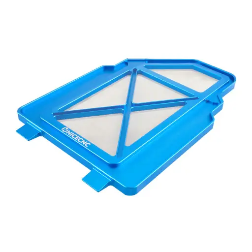 [3141042704] *NiceCNC TAPA CAJA FILTRERA AZUL YFZ 450R