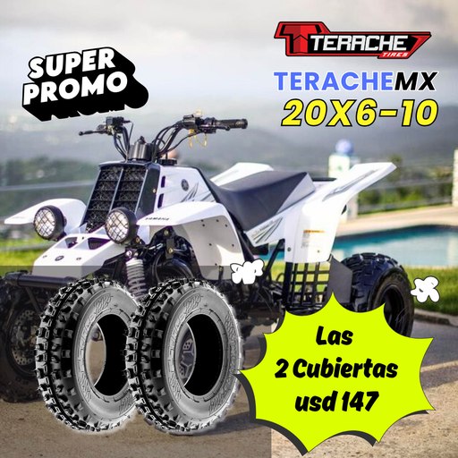 [PROMO2MX-20X06x10-Banshee] *Promo 2 Cubiertas Delanteras Banshee (20x6x10)